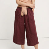 The Easy Wide Leg Linen Pant