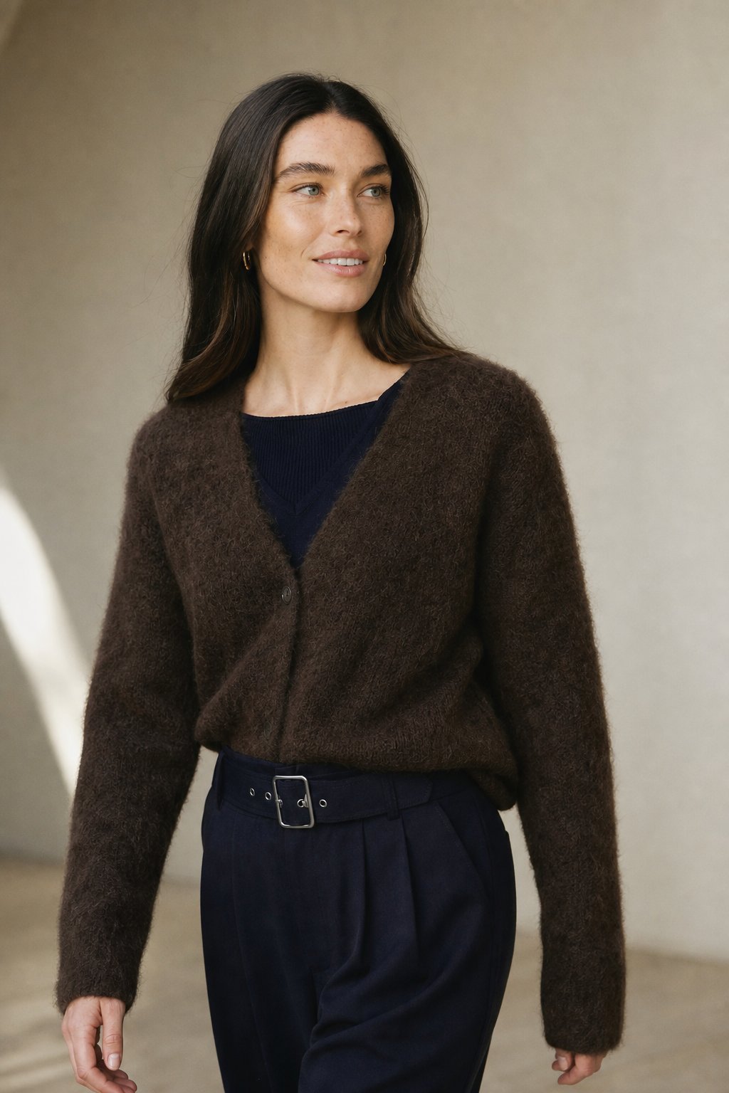 Hässleholm Cardigan — Brown Fur, banana_republic product shot