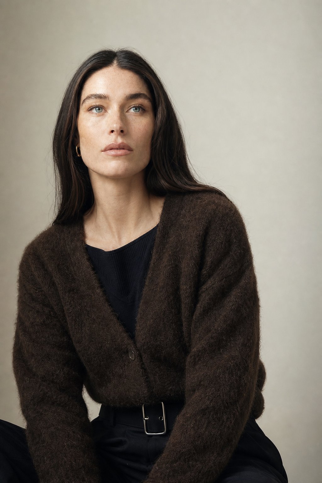 Hässleholm Cardigan — Brown Fur, banana_republic product shot