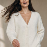 Hässleholm Cardigan — Snow Fur, banana_republic product shot