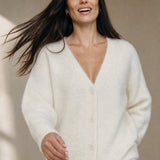 Hässleholm Cardigan — Snow Fur, banana_republic product shot