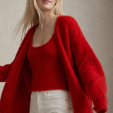 Hässleholm Cardigan — Red Fur, banana_republic product shot