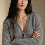 Hässleholm Cardigan — Gray Fur, banana_republic product shot