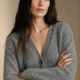 Hässleholm Cardigan — Gray Fur, banana_republic product shot
