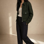 Hässleholm Wool Jacket — Olive, banana_republic product shot