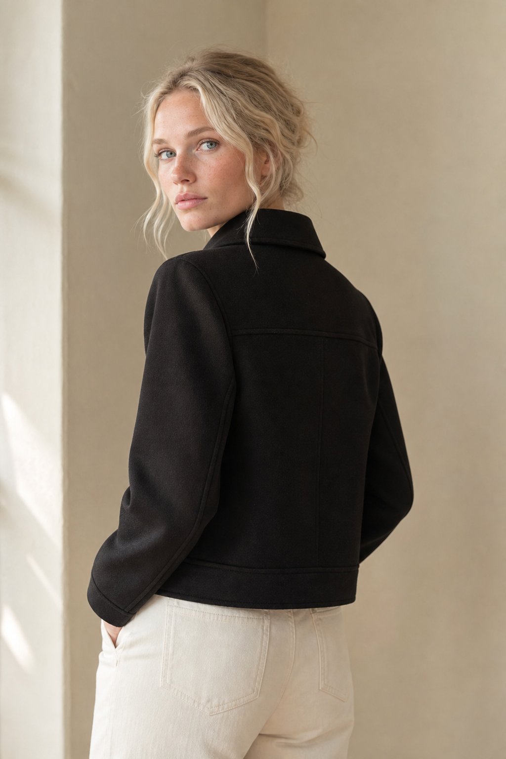 Hässleholm Wool Jacket — Black, banana_republic product shot