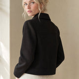 Hässleholm Wool Jacket — Black, banana_republic product shot