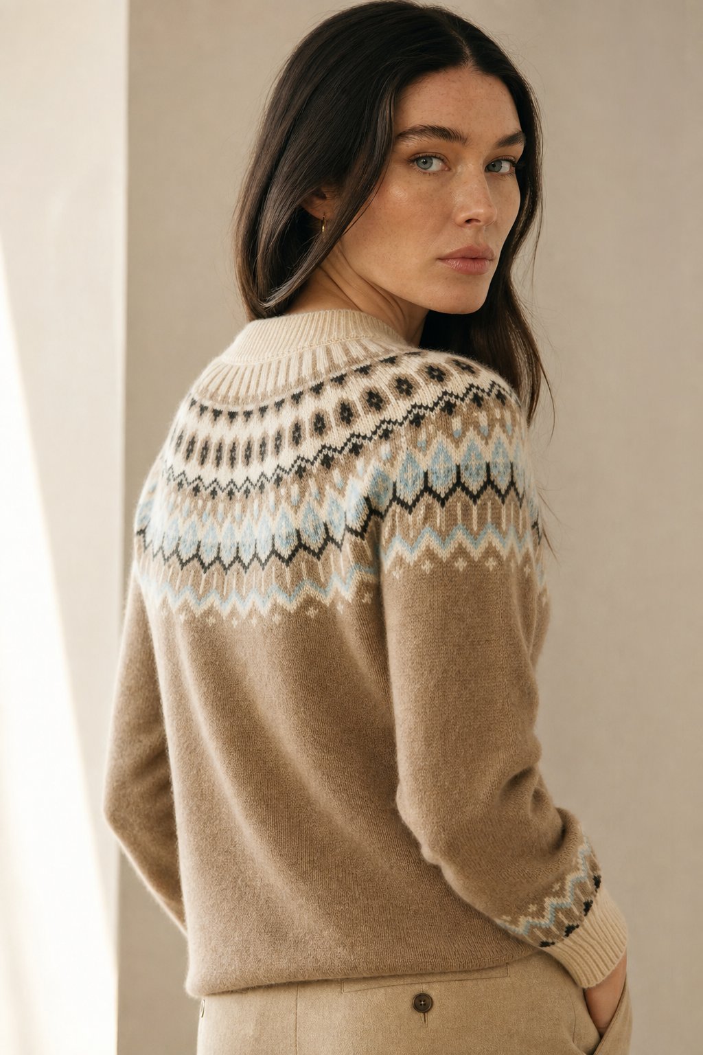 Highland Heritage Cashmere Sweater — Camel, banana_republic product shot