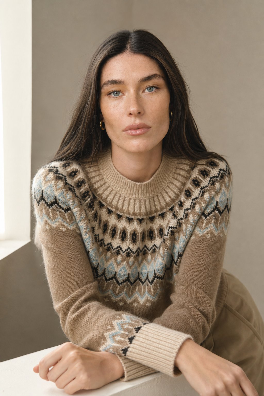 Highland Heritage Cashmere Sweater — Camel, banana_republic product shot