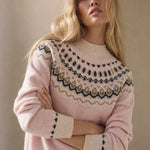 Highland Heritage Cashmere Sweater — Pink, banana_republic product shot