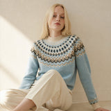 Highland Heritage Cashmere Sweater — Sky, banana_republic product shot