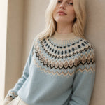 Highland Heritage Cashmere Sweater — Sky, banana_republic product shot