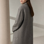 Hudson Park Wool Overcoat — Gray, banana_republic product shot