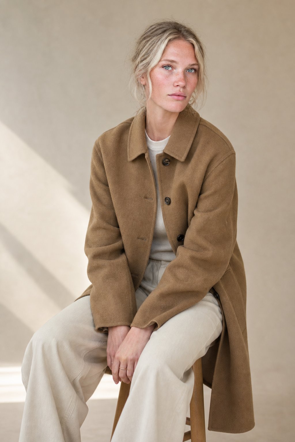 Hudson Park Wool Overcoat — Camel, banana_republic product shot