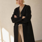 Hudson Park Wool Overcoat — Black, banana_republic product shot