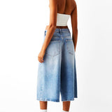 Devon Denim Bermuda shorts