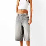 Devon Denim Bermuda shorts