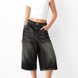 Devon Denim Bermuda shorts
