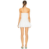 Dahlia Smocked Strapless Mini Dress