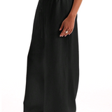 Solara Linen Drawstring Trousers