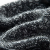 Fair Isle Cashmere Pom Beanie