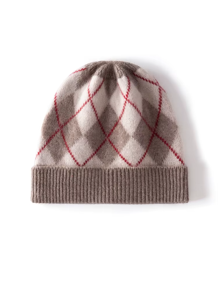 Sloane Argyle Cashmere Beanie