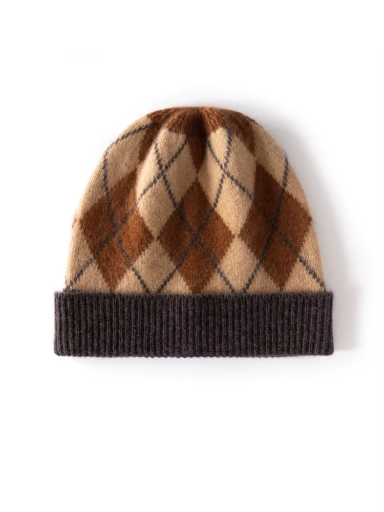 Sloane Argyle Cashmere Beanie