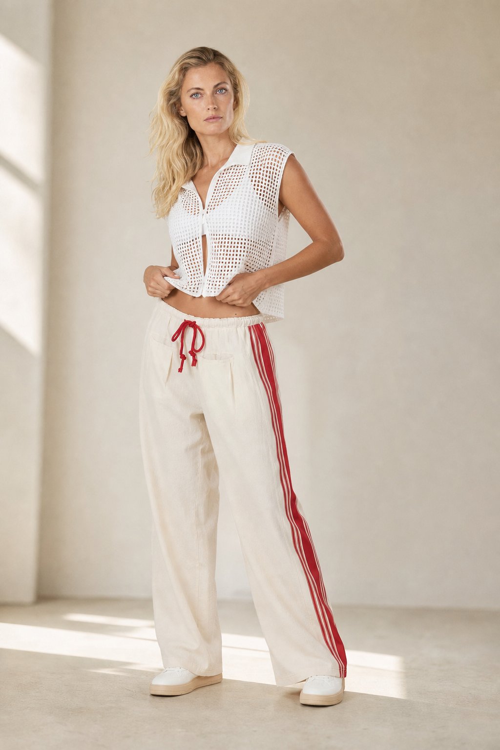 Kyla Active Joggers — Beige, banana_republic product shot
