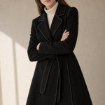 La' Vante Overcoat — Black, banana_republic product shot