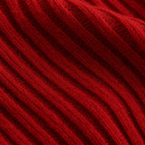 Adèle Oversized Knit Pullover — Red, banana_republic product shot