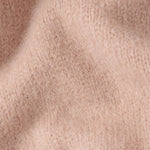 Amélise Asymmetric Cashmere Button Sweater — Pink, studio product shot