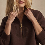 Amanda Pullover & Trouser Set — Burgundy, studio product shot