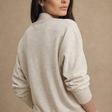 Amanda Pullover & Trouser Set — White, studio product shot