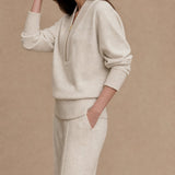 Amanda Pullover & Trouser Set — White, studio product shot