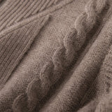Anouk Quarter-Zip Sweater — Brown, banana_republic product shot