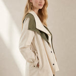 Apolline Windbreaker — Beige, banana_republic product shot