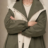 Apolline Windbreaker — Olive, banana_republic product shot