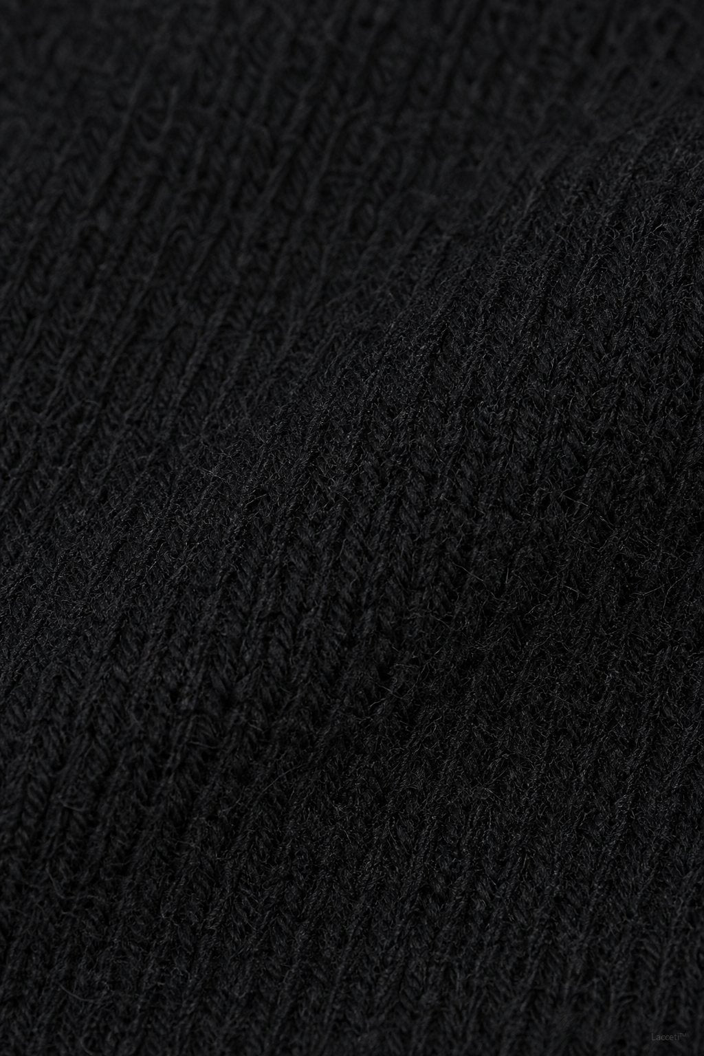 Ashley Mock Neck Sweater — Black, banana_republic product shot