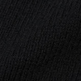 Ashley Mock Neck Sweater — Black, banana_republic product shot