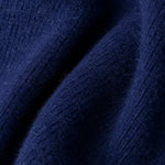 Ashley Mock Neck Sweater — Navy, banana_republic product shot
