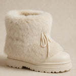 Aspen Fur Après-Ski Boots — White, banana_republic product shot