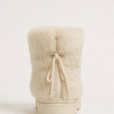 Aspen Fur Après-Ski Boots — White, banana_republic product shot