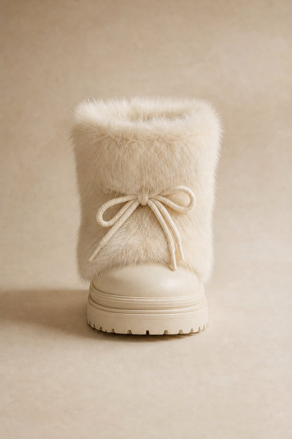 Aspen Fur Après-Ski Boots — White, banana_republic product shot