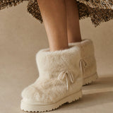 Aspen Fur Après-Ski Boots — White, banana_republic product shot