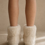 Aspen Fur Après-Ski Boots — White, banana_republic product shot