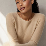 Bérénice Cashmere Boat-Neck Pullover — Khaki, banana_republic product shot
