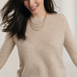 Bérénice Cashmere Boat-Neck Pullover — Oatmeal, banana_republic product shot