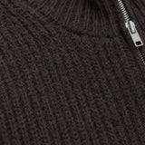 Céleste O-Neck Cardigan — Coffee, banana_republic product shot