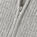 Céleste O-Neck Cardigan — Gray, banana_republic product shot
