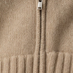 Céleste O-Neck Cardigan — Beige, banana_republic product shot